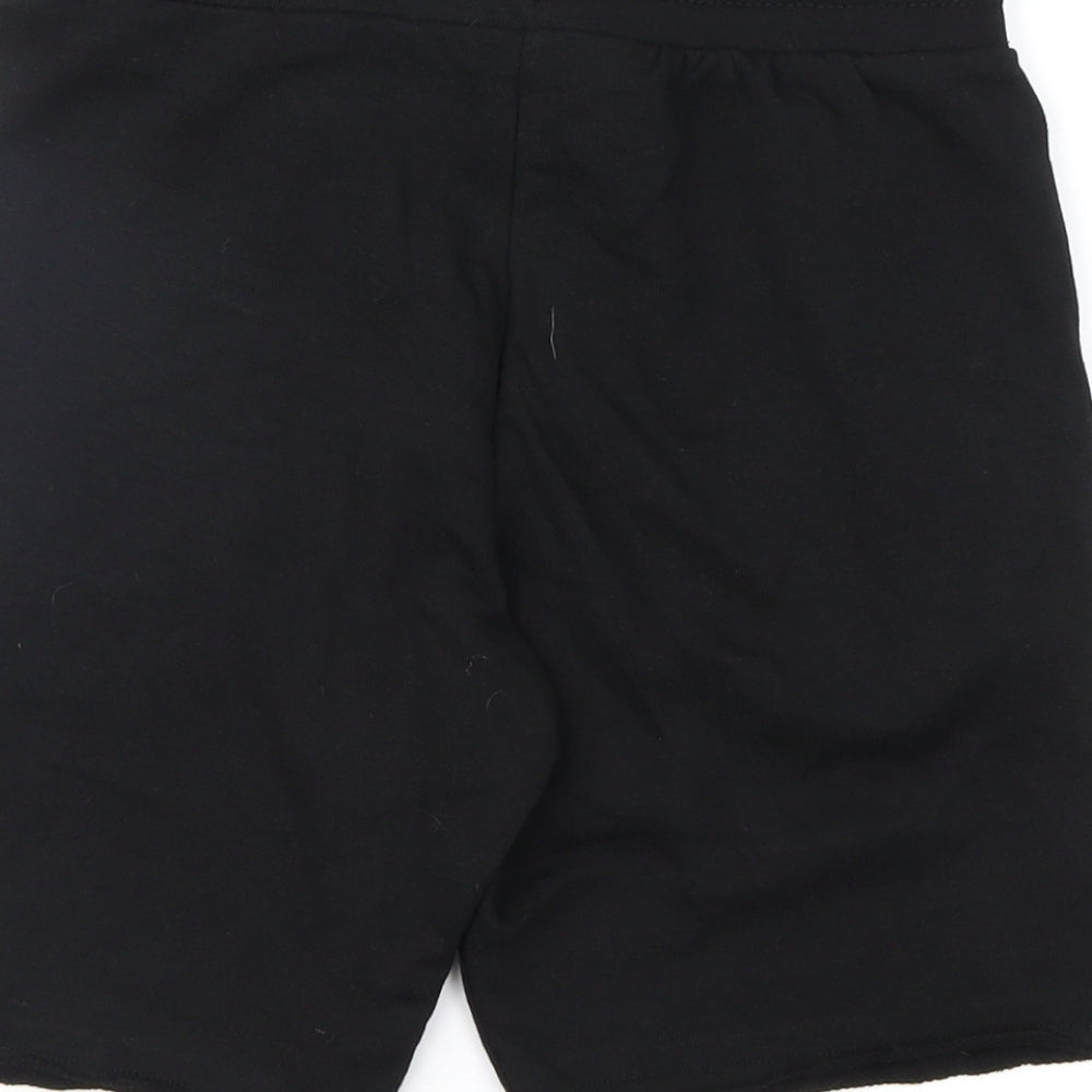H&M Girls Black   Sweat Shorts
