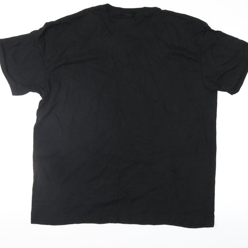 Boohoo Mens Black    T-Shirt Size L