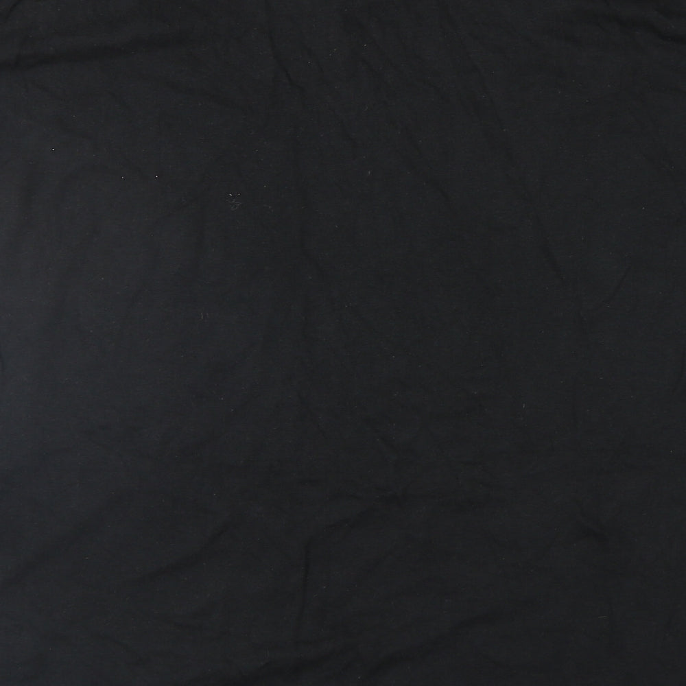 Boohoo Mens Black    T-Shirt Size L