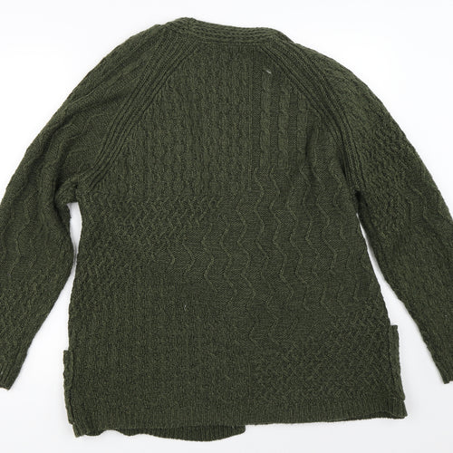 NEXT Womens Green   Cardigan Jumper Size 16