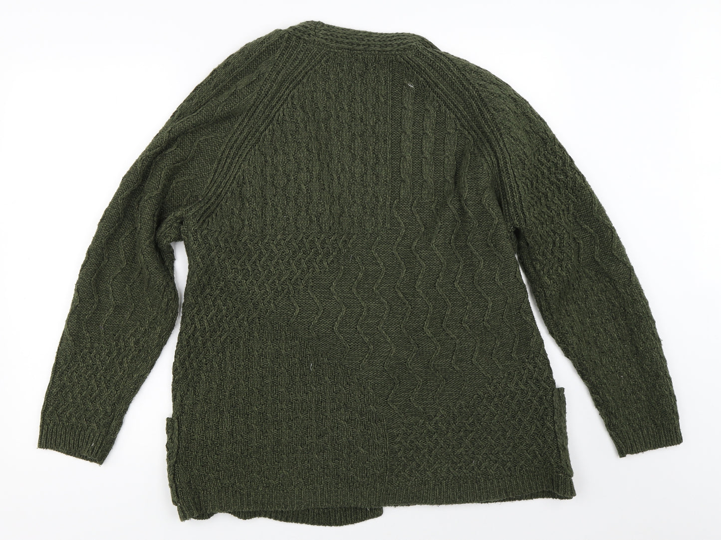 NEXT Womens Green   Cardigan Jumper Size 16