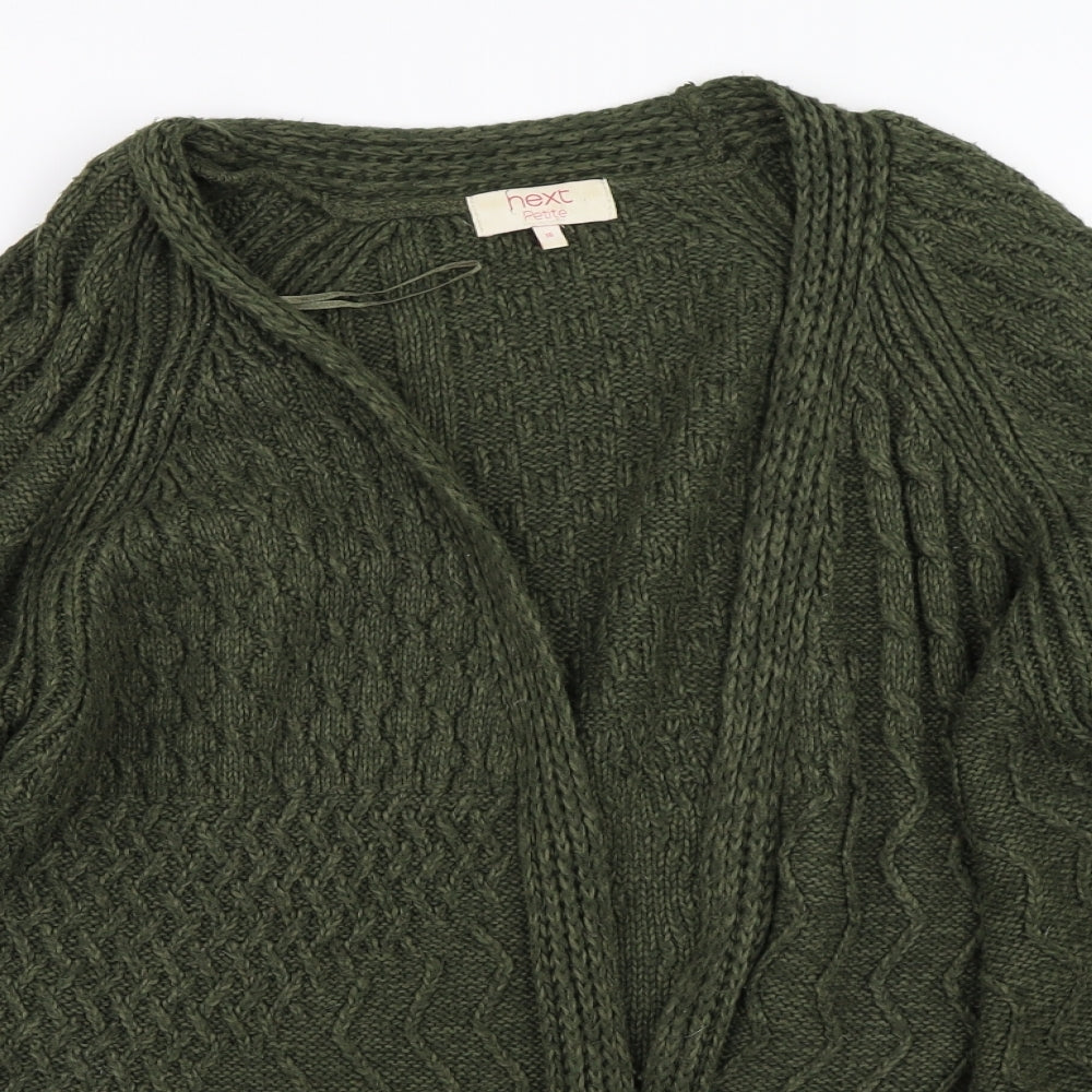 NEXT Womens Green   Cardigan Jumper Size 16