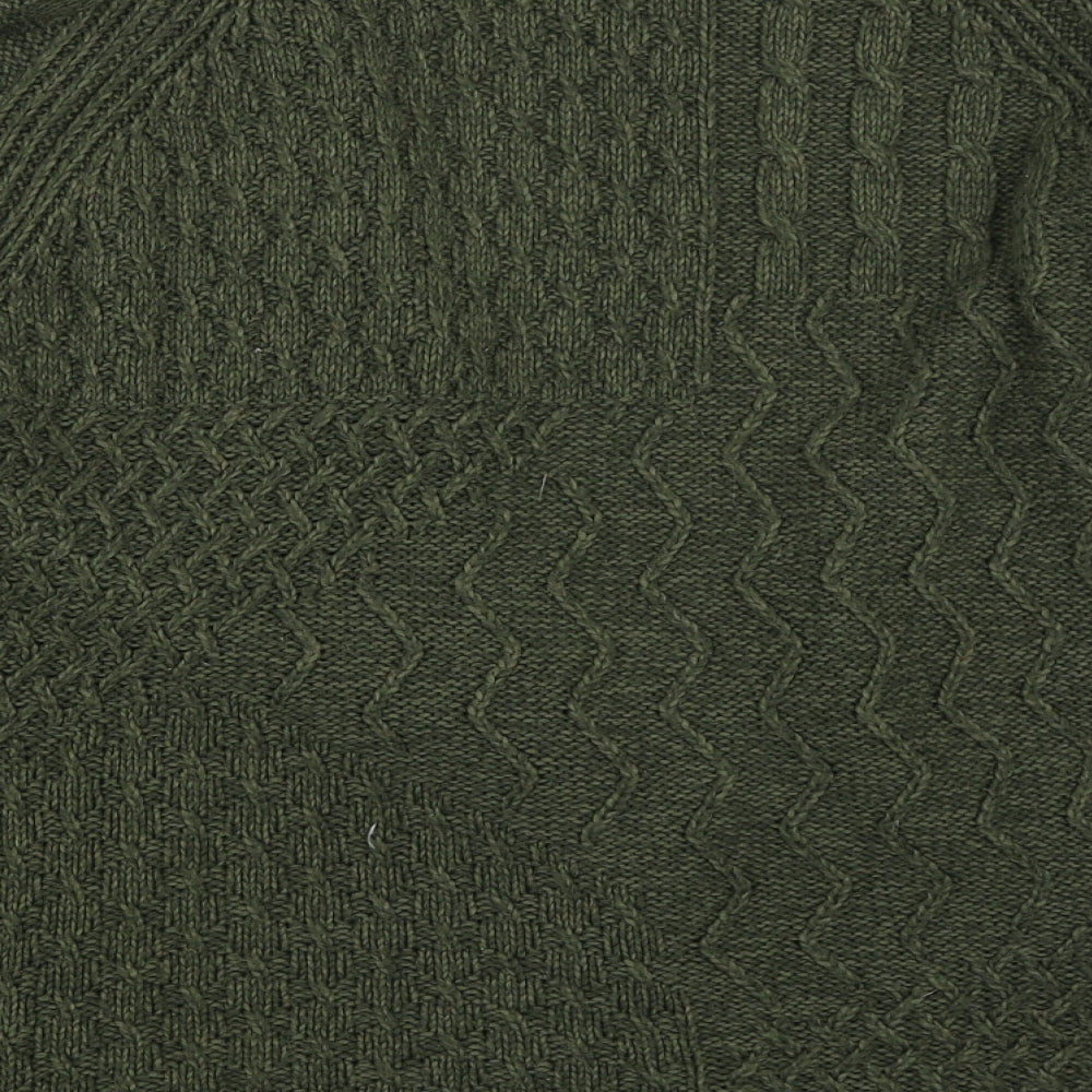 NEXT Womens Green   Cardigan Jumper Size 16