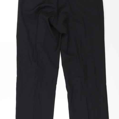 NEXT Mens Black   Trousers  Size 32 in L31 in