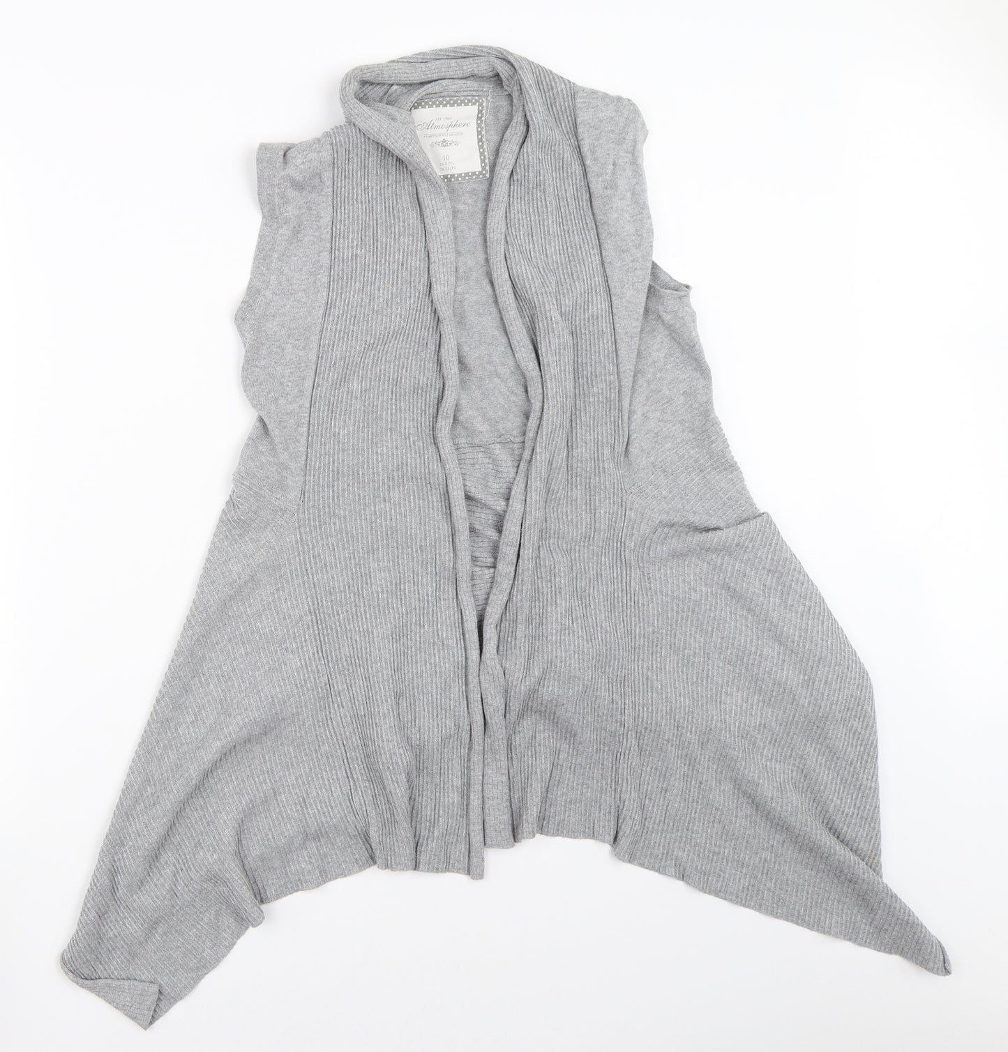 Atmopshere Womens Grey   Cardigan Jumper Size 10