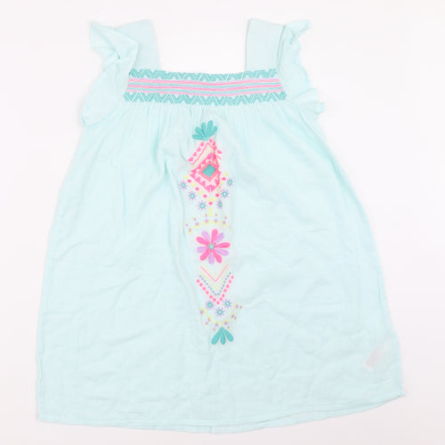 Angels Girls Blue   Shift  Size 9-10 Years