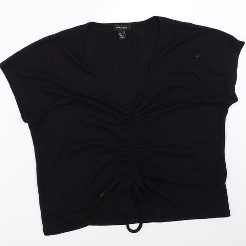 New Look Womens Black   Basic Blouse Size L