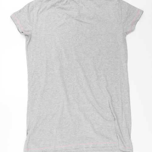 Primark Womens Grey Solid  Top Dress Size 10  - mickey mouse