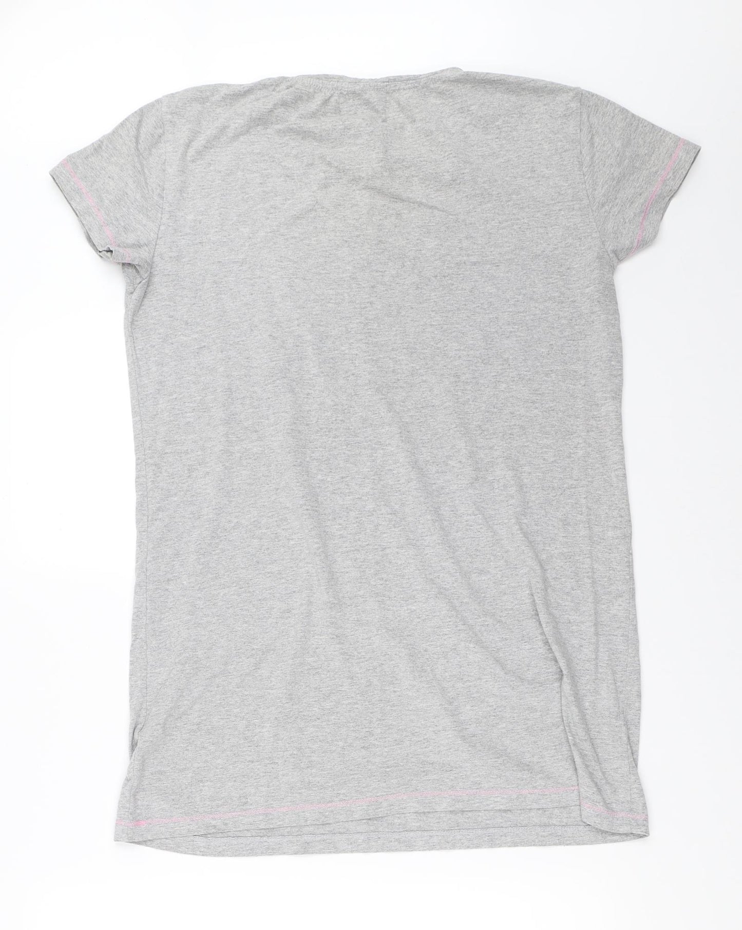 Primark Womens Grey Solid  Top Dress Size 10  - mickey mouse