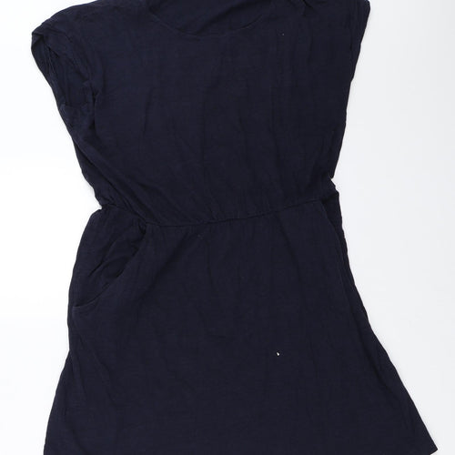 H&M Womens Blue   Skater Dress  Size M