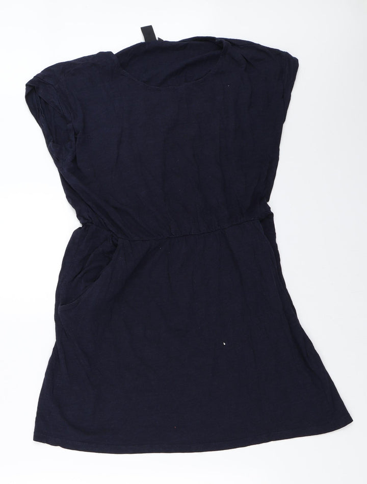 H&M Womens Blue   Skater Dress  Size M
