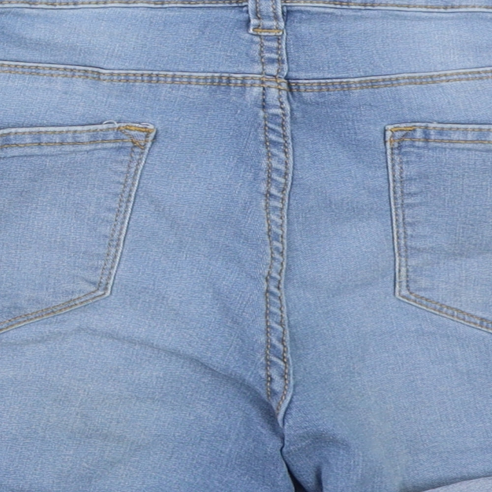 Atmosphere Womens Blue  Denim Hot Pants Shorts Size 10