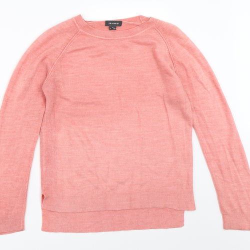 Primark Womens Pink   Pullover Jumper Size M