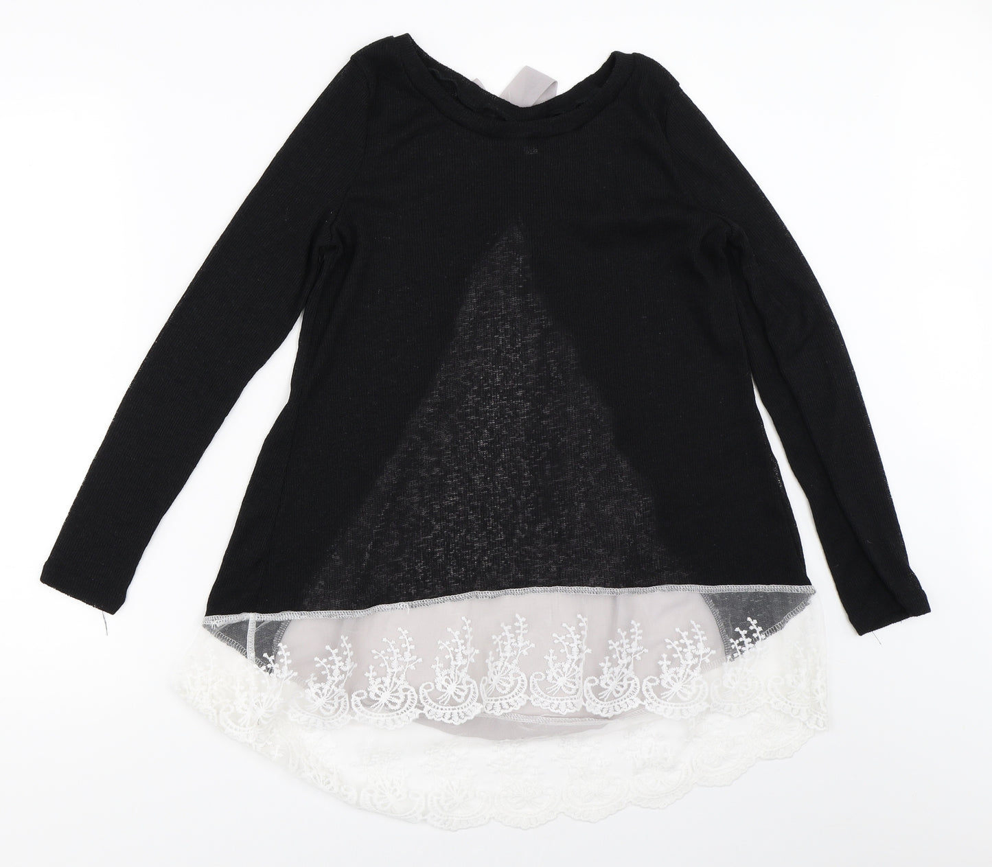 Preworn Womens Black   Pullover Jumper Size 12