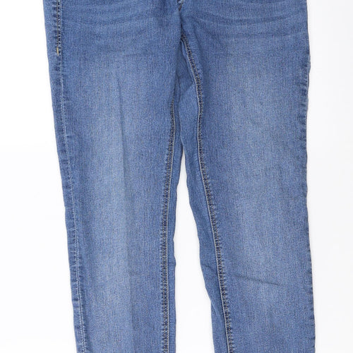 H&M Womens Blue  Denim Skinny Jeans Size 38 L29 in