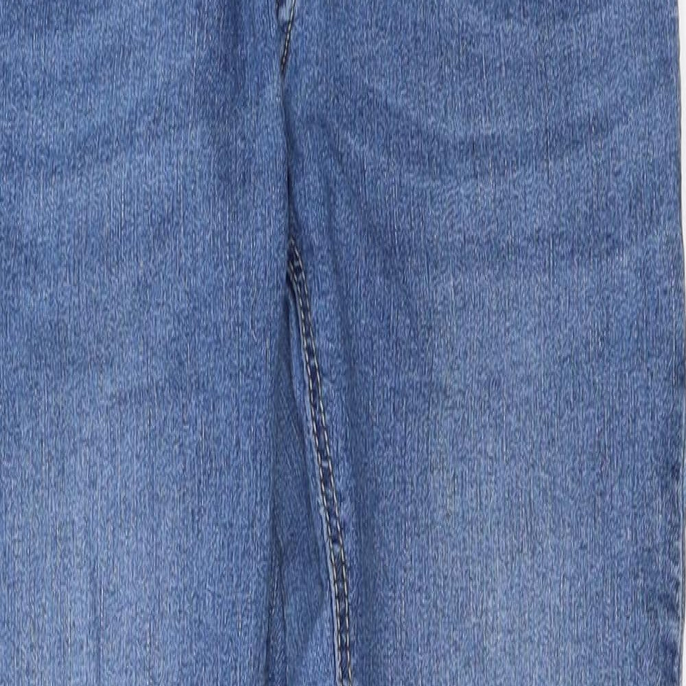 H&M Womens Blue  Denim Skinny Jeans Size 38 L29 in