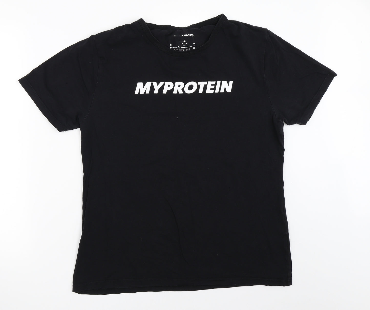 Myprotein Mens Black    T-Shirt Size L
