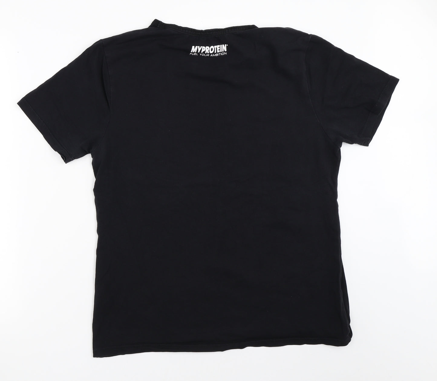 Myprotein Mens Black    T-Shirt Size L