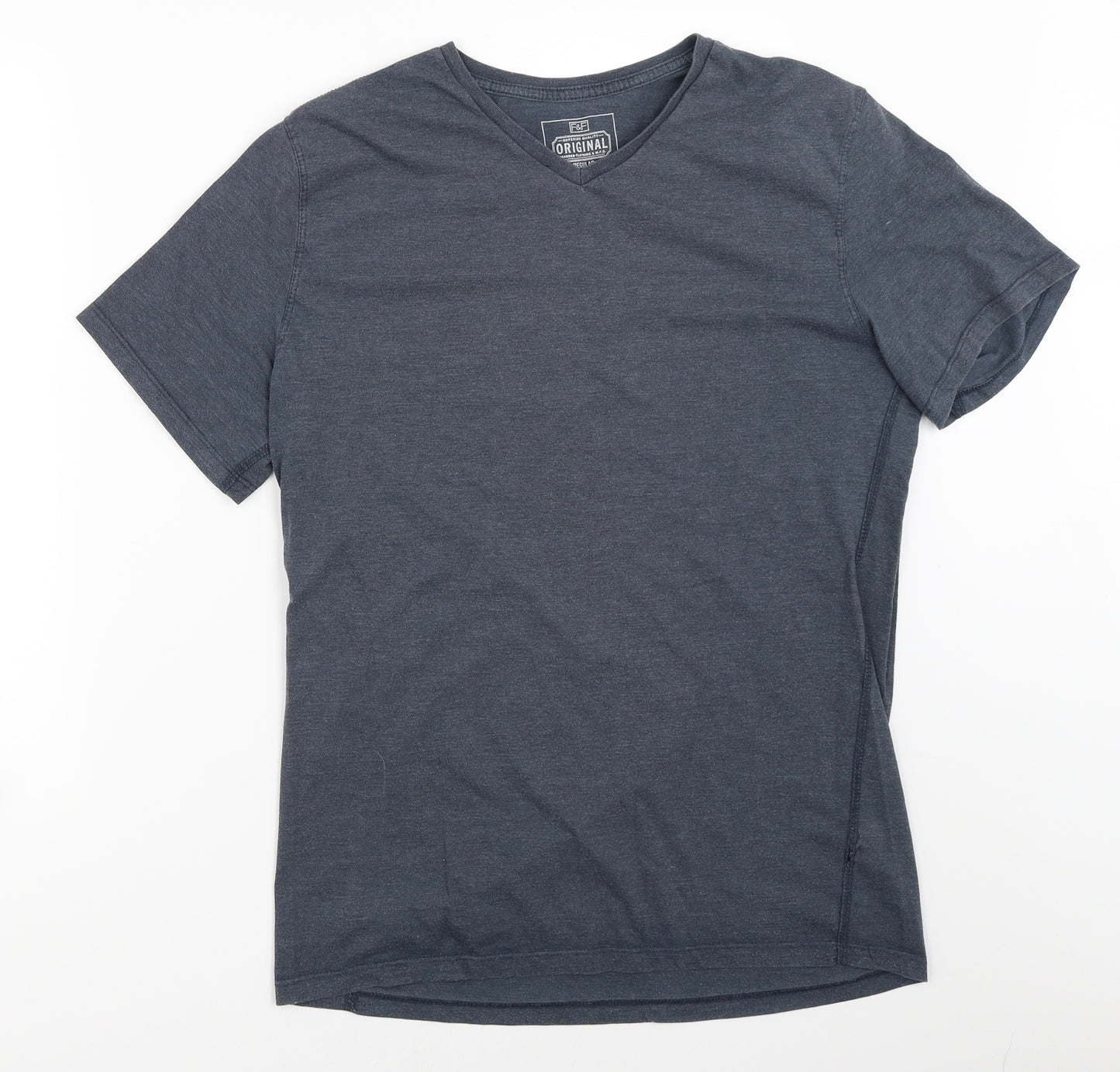F&F Mens Blue    T-Shirt Size L