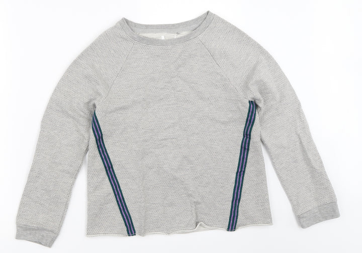 NEXT Girls Grey   Pullover Sweatshirt Size 12 Years