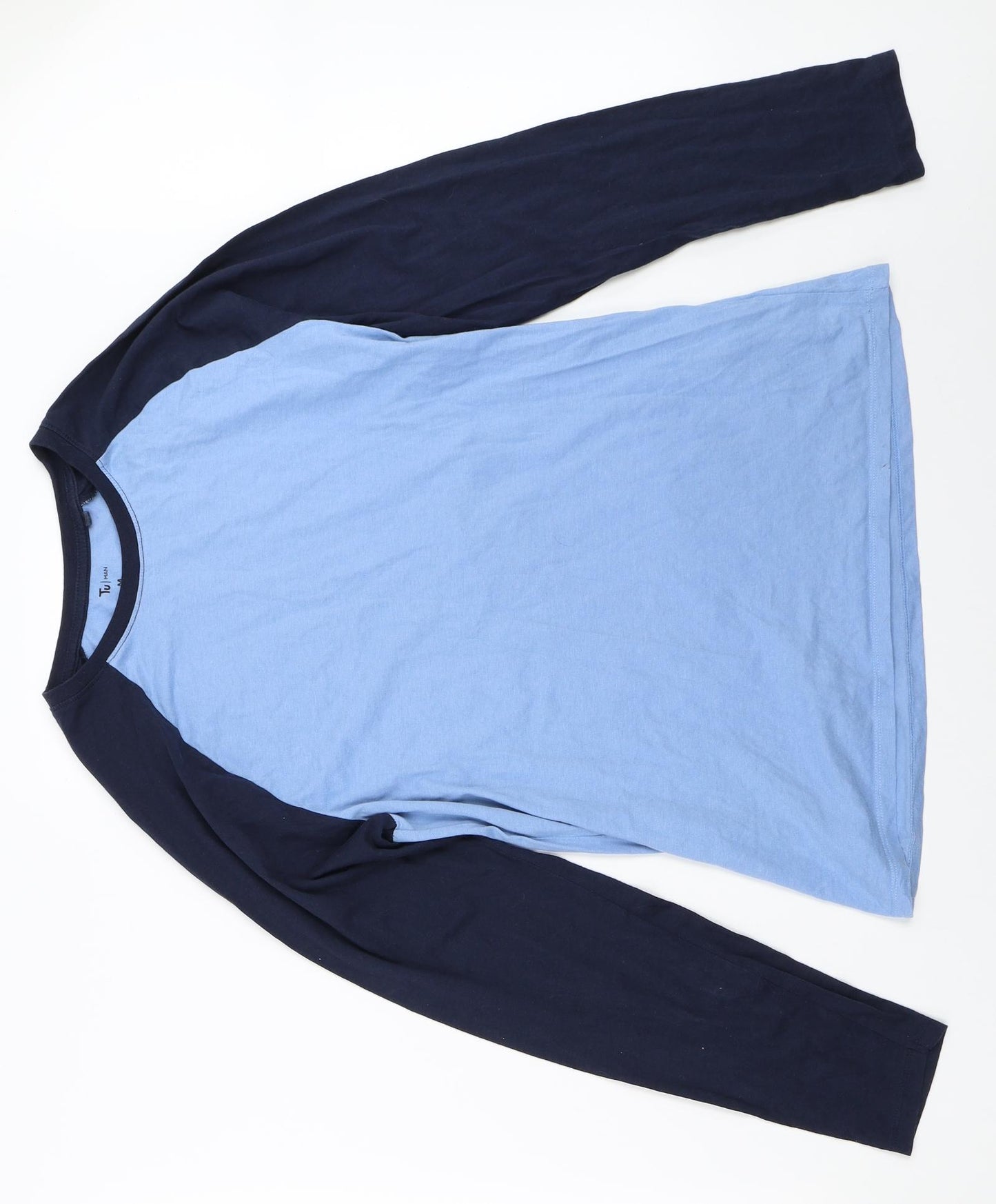 TU Mens Blue    T-Shirt Size M