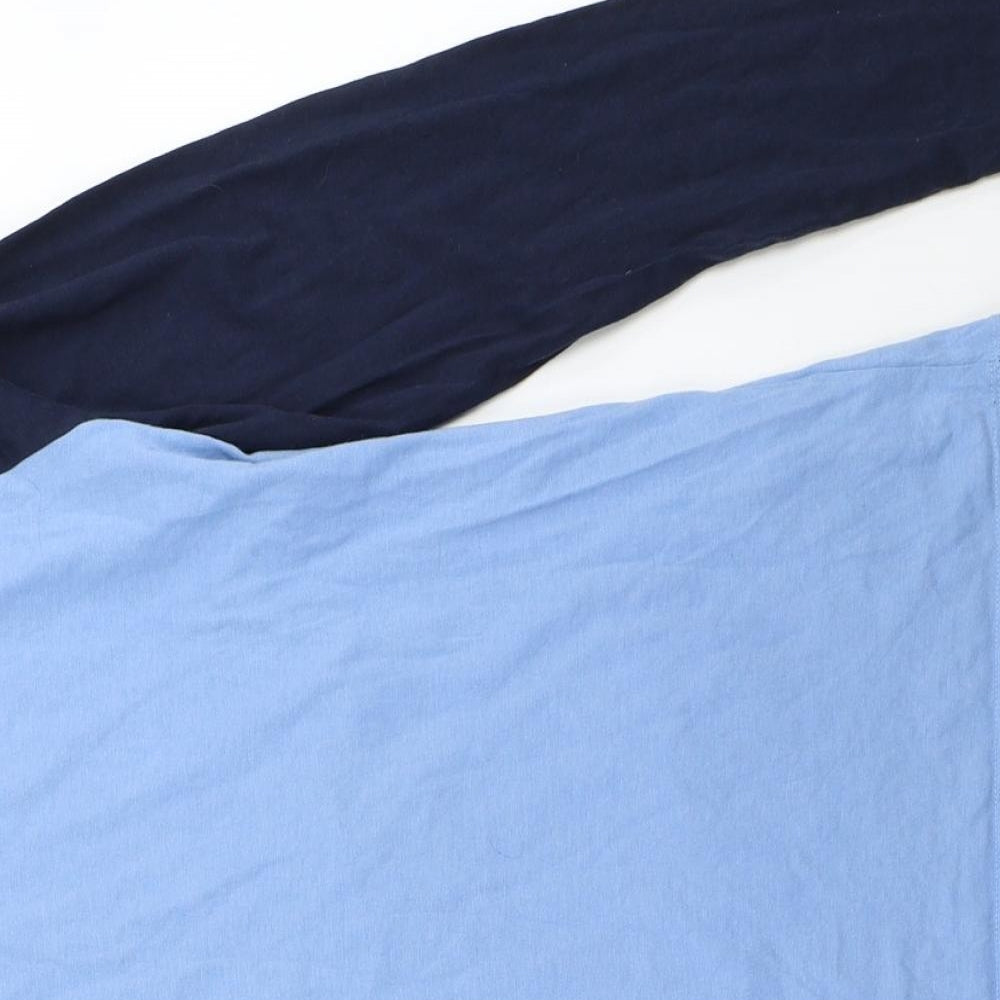 TU Mens Blue    T-Shirt Size M