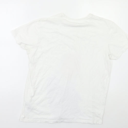 Preworn Womens White   Basic Polo Size L