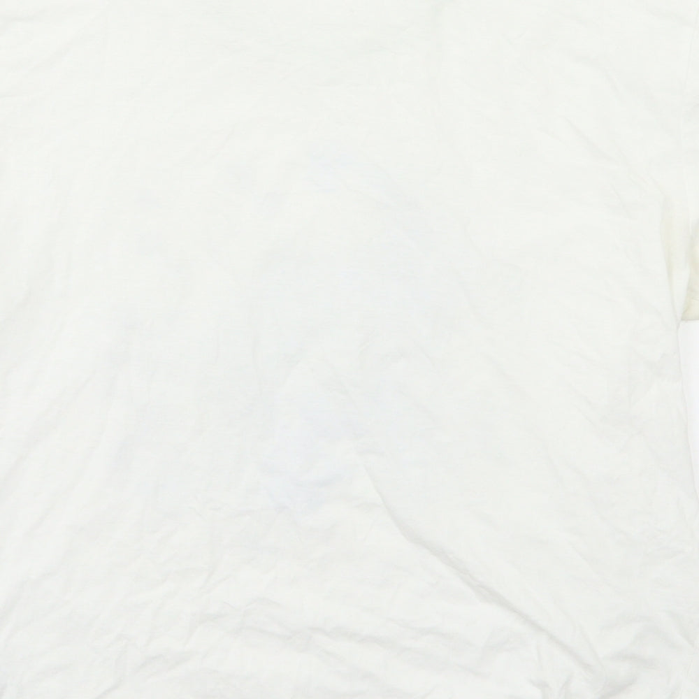 Boss Mens White    T-Shirt Size M