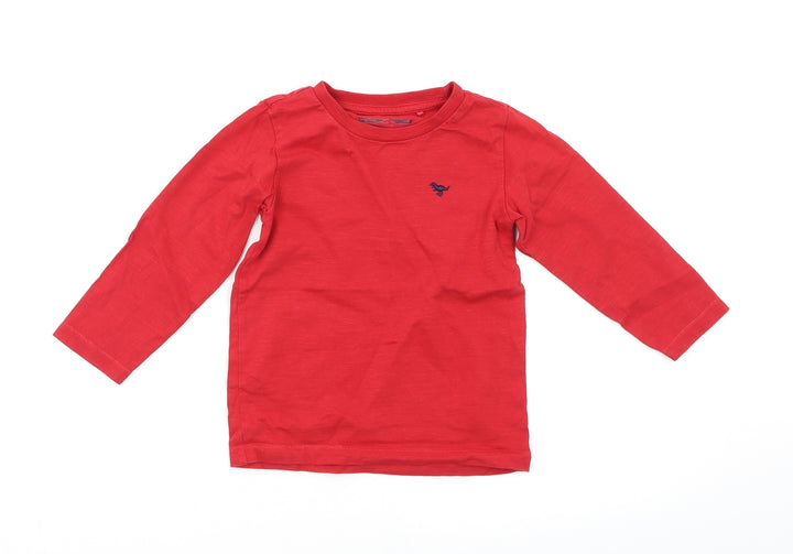 NEXT Baby Red Basic Polo Size 12 Months