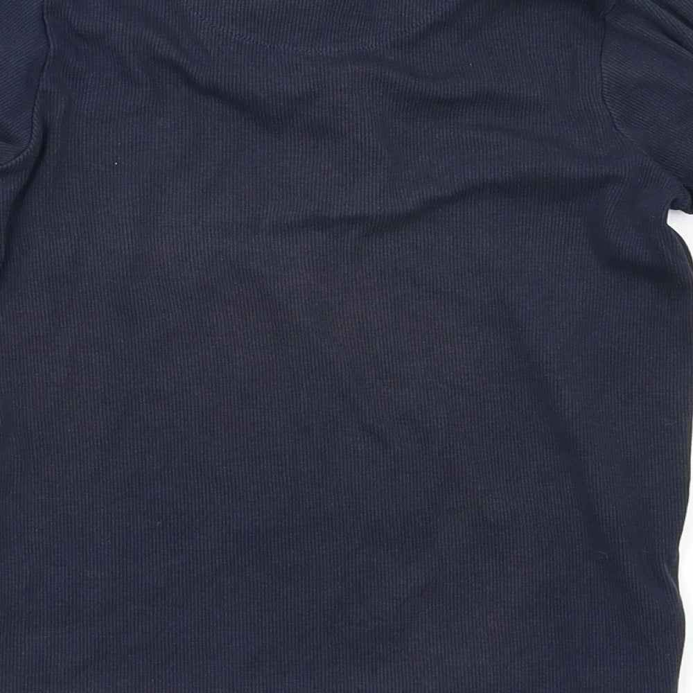 NEXT Girls Blue   Basic Blouse Size 7 Years