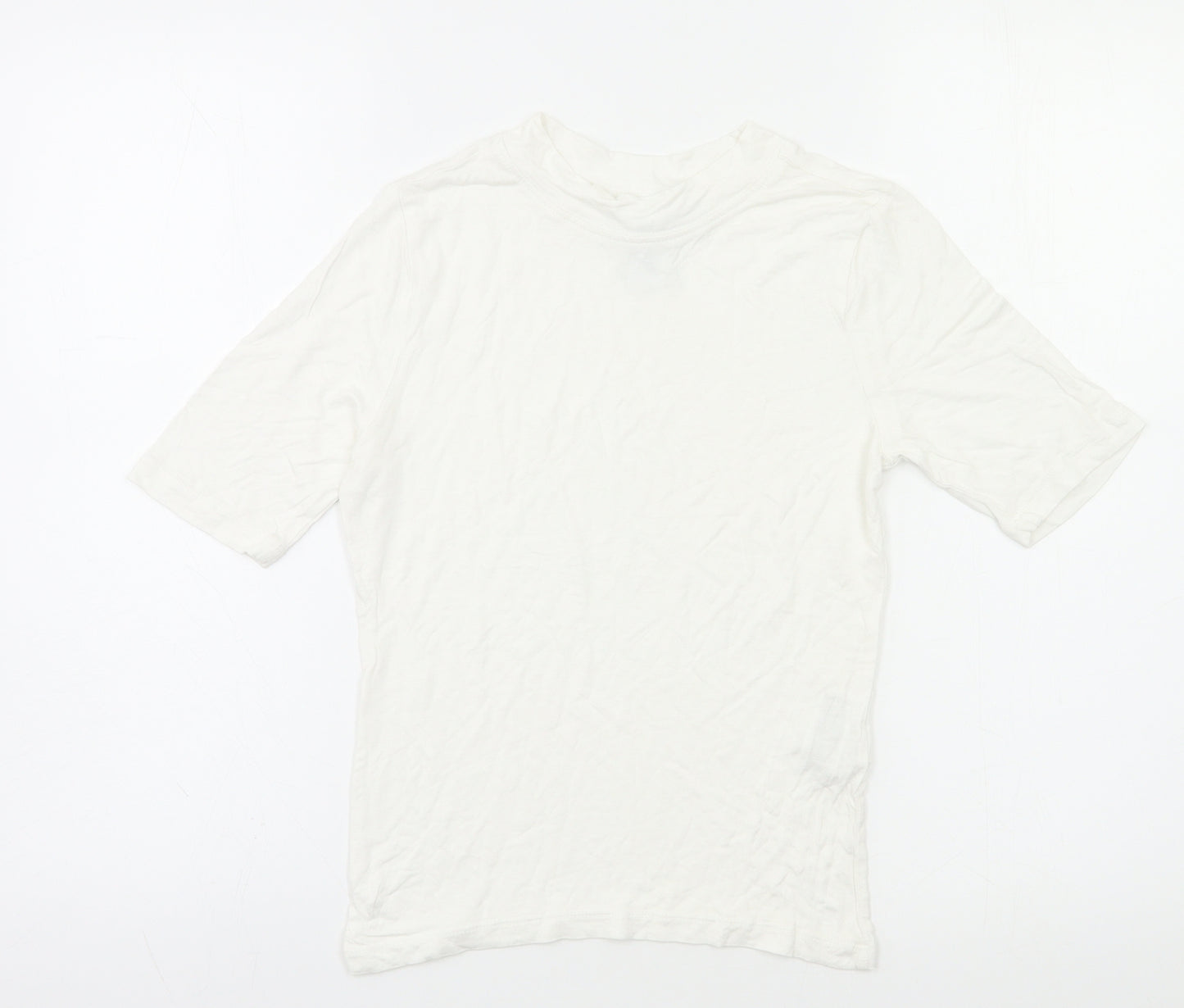 COLLUSION Womens White   Basic Polo Size 12