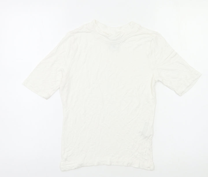 COLLUSION Womens White   Basic Polo Size 12