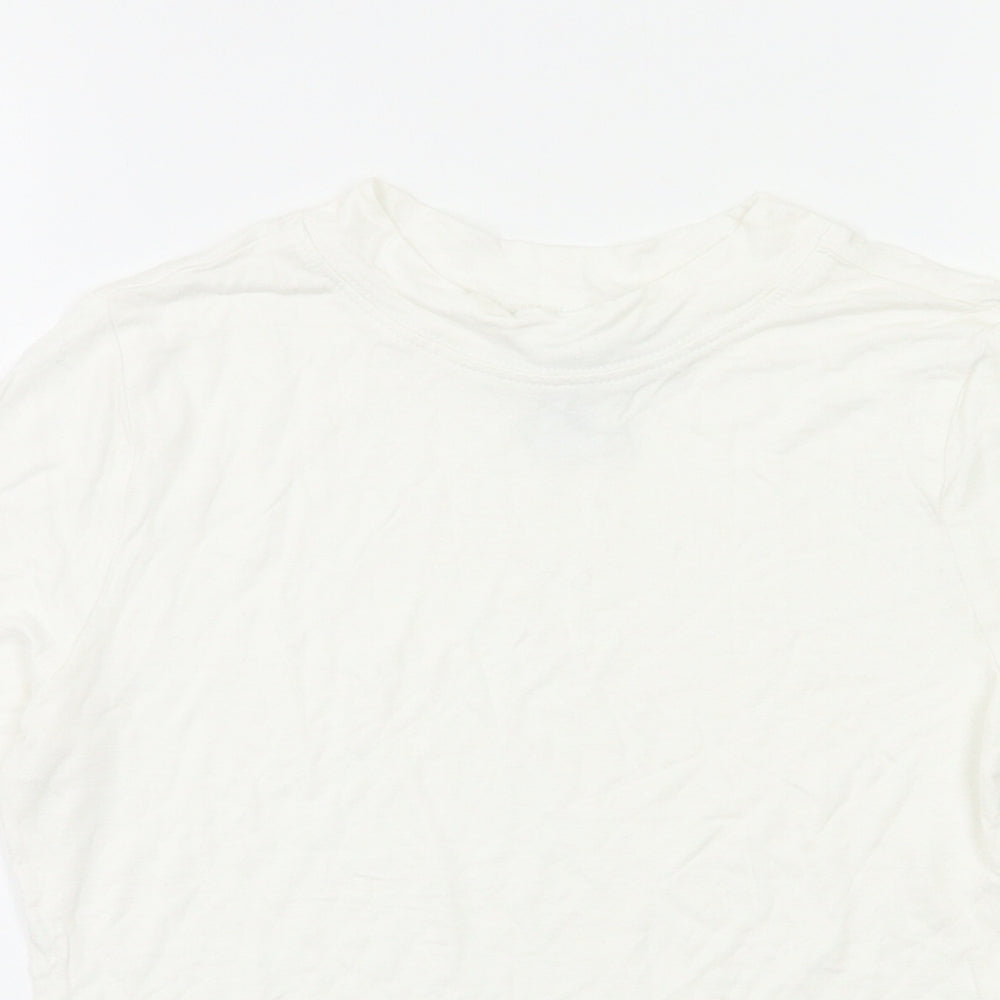 COLLUSION Womens White   Basic Polo Size 12