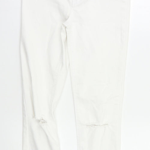 Prew Womens White   Skinny Jeans Size 10 L27 in
