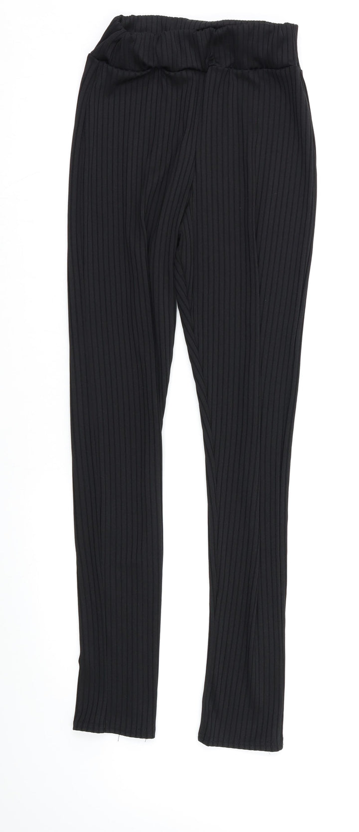 PRETTYLITTLETHING Womens Black    Leggings Size S L27 in