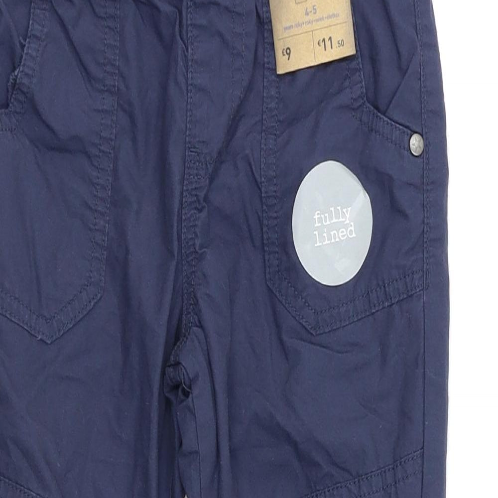F&F Boys Blue   Jogger Trousers Size 4-5 Years