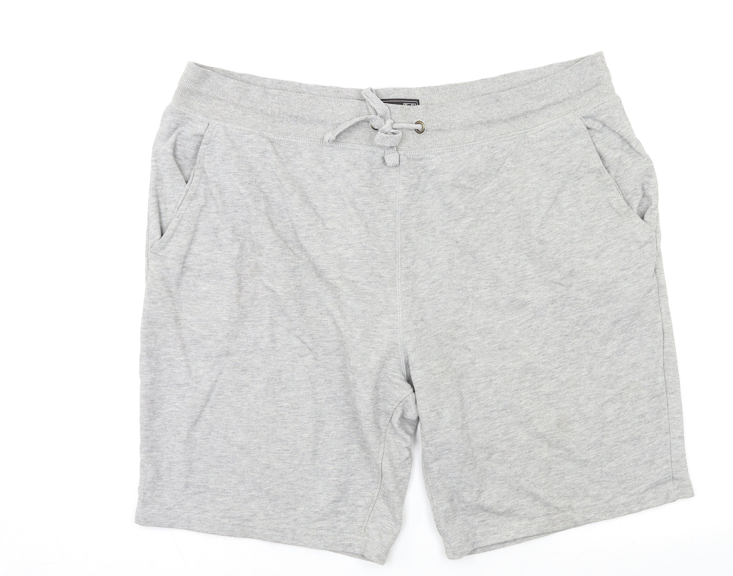 F&F Mens Grey   Sweat Shorts Size 2XL