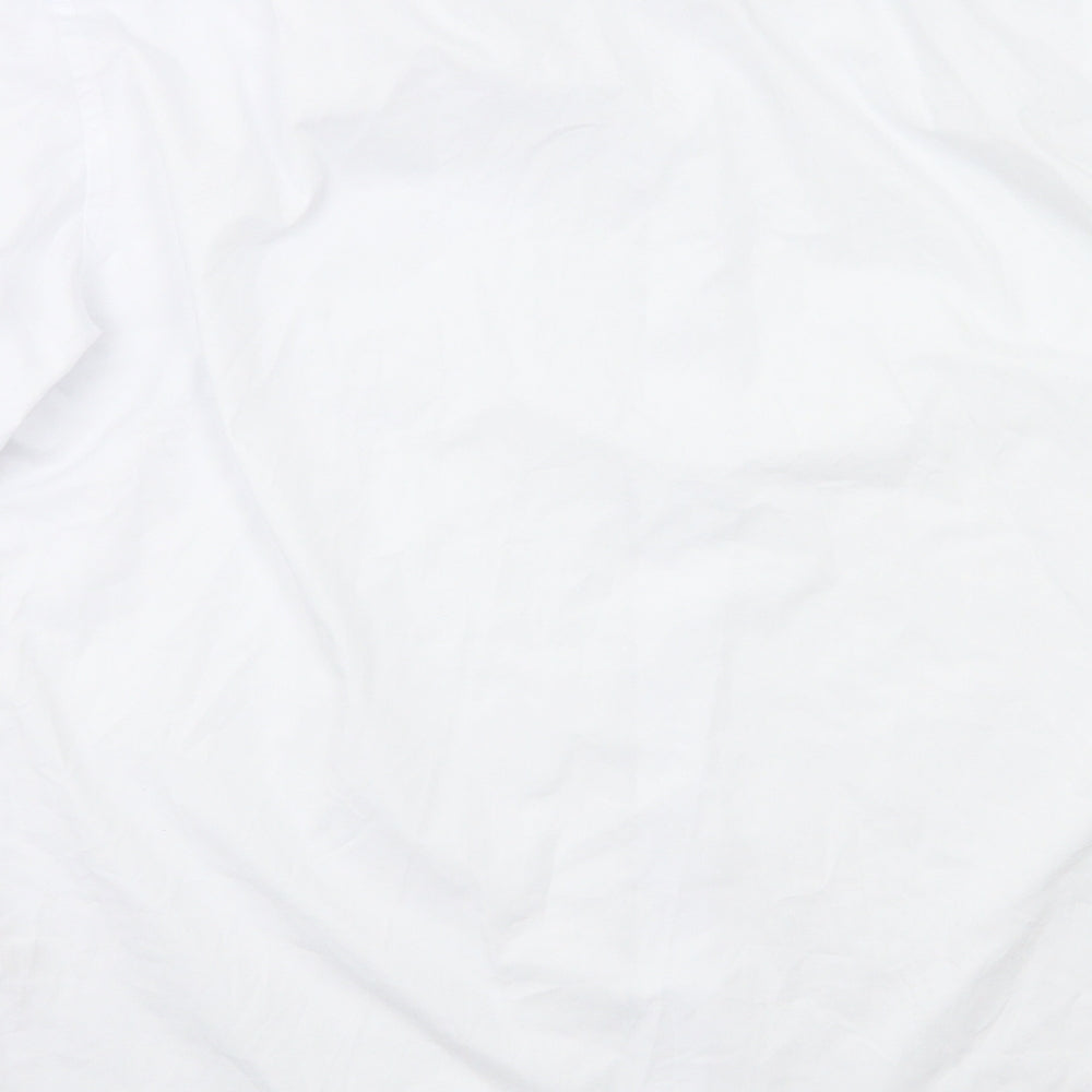 F&F Mens White    Dress Shirt Size 16.5
