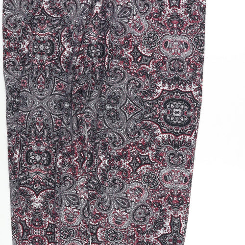 Atmosphere Womens Multicoloured Paisley  Trousers  Size 14 L28 in