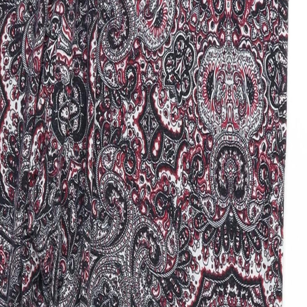 Atmosphere Womens Multicoloured Paisley  Trousers  Size 14 L28 in