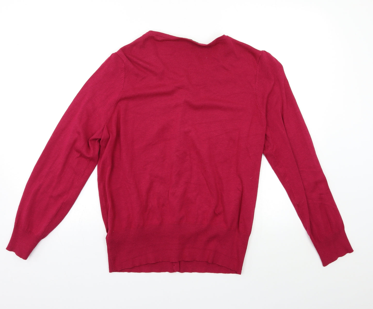 M&S Womens Purple   Cardigan Jumper Size 18