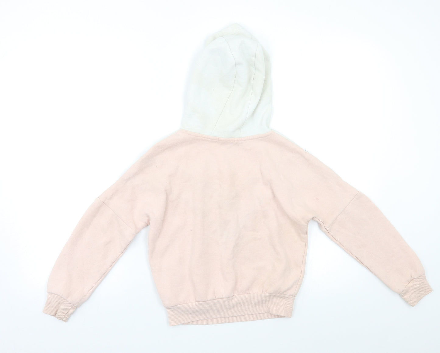 Primark Girls Pink   Pullover Hoodie Size 6-7 Years