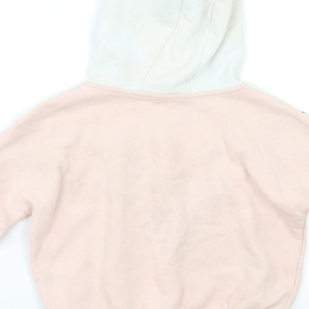 Primark Girls Pink   Pullover Hoodie Size 6-7 Years