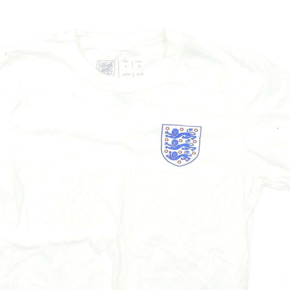 The Football Assosiation Womens White   Basic T-Shirt Size S