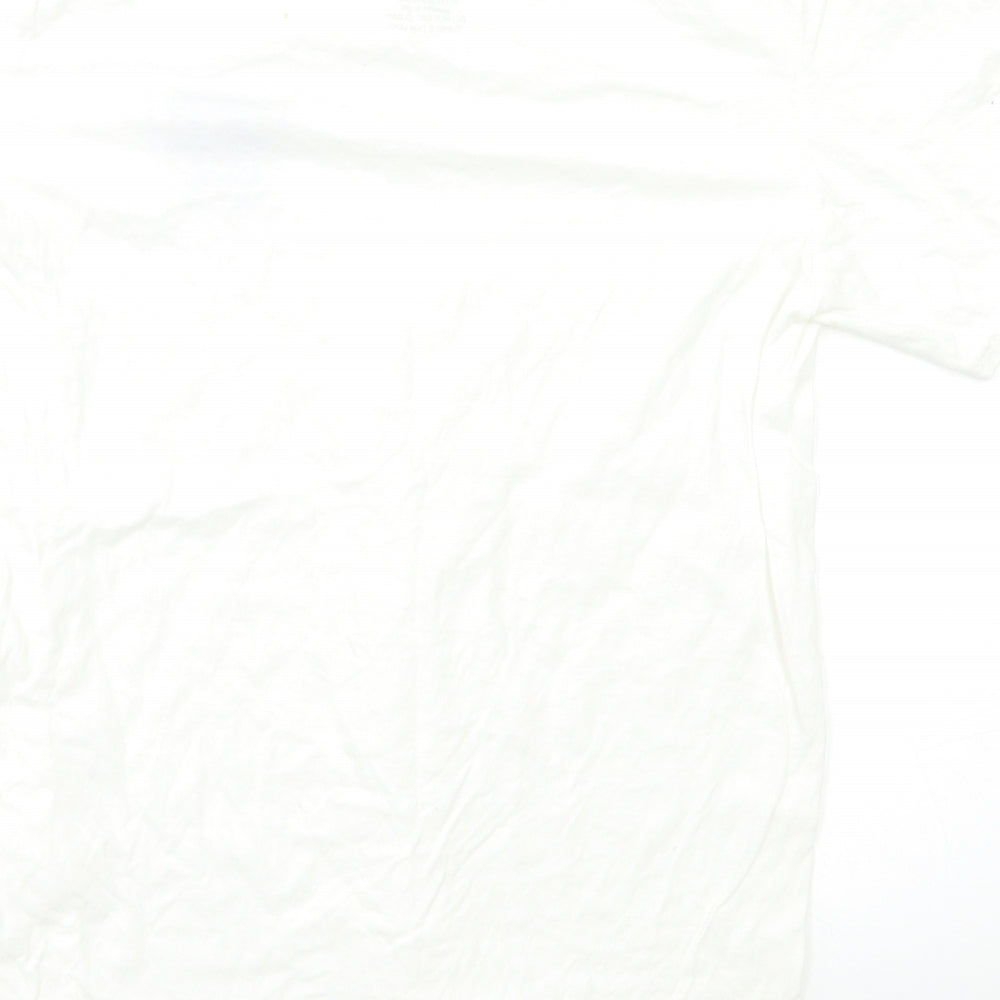 The Football Assosiation Womens White   Basic T-Shirt Size S