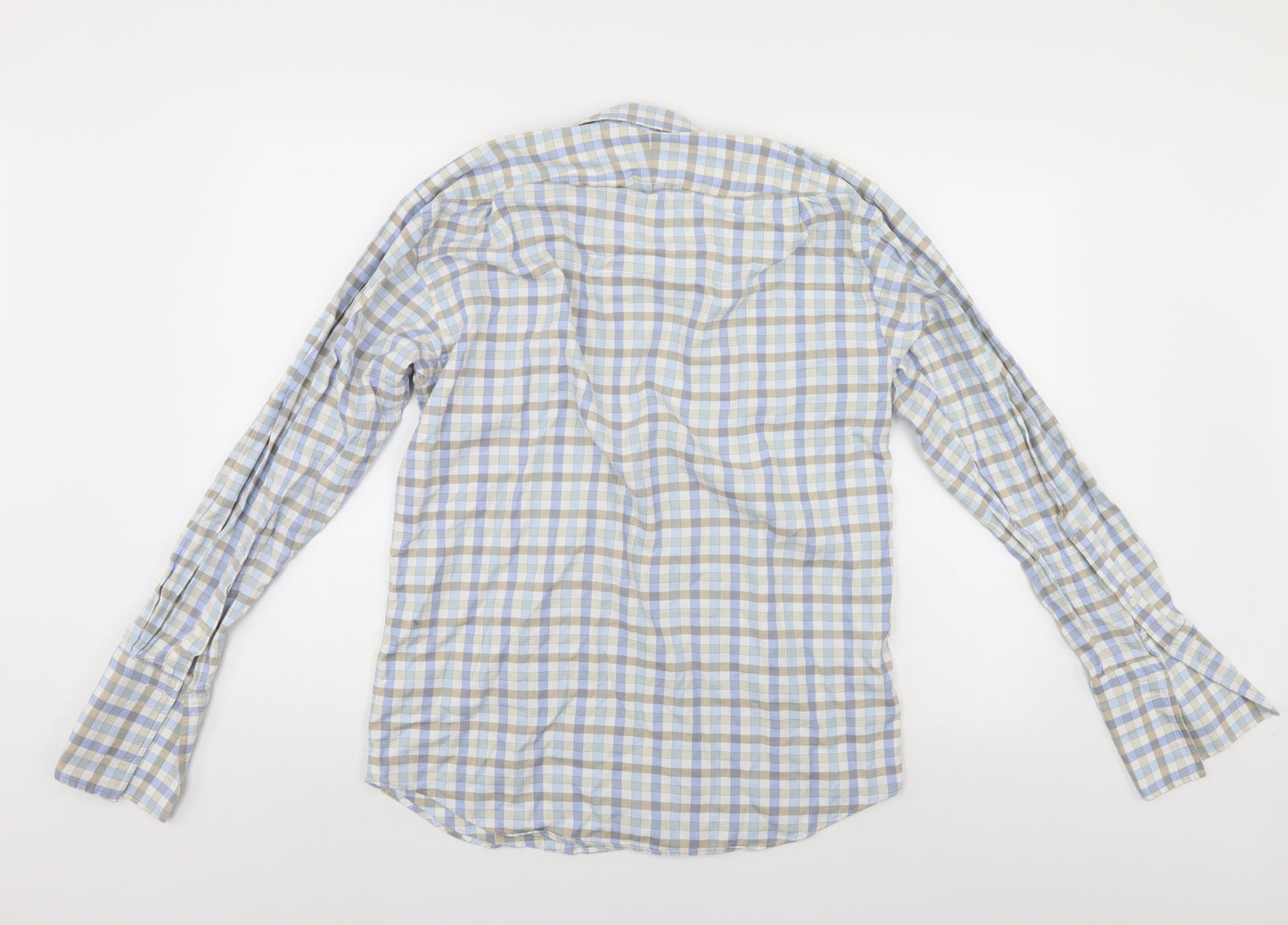 New & Lingwood Mens Multicoloured Check   Dress Shirt Size 15  - 15 in collar