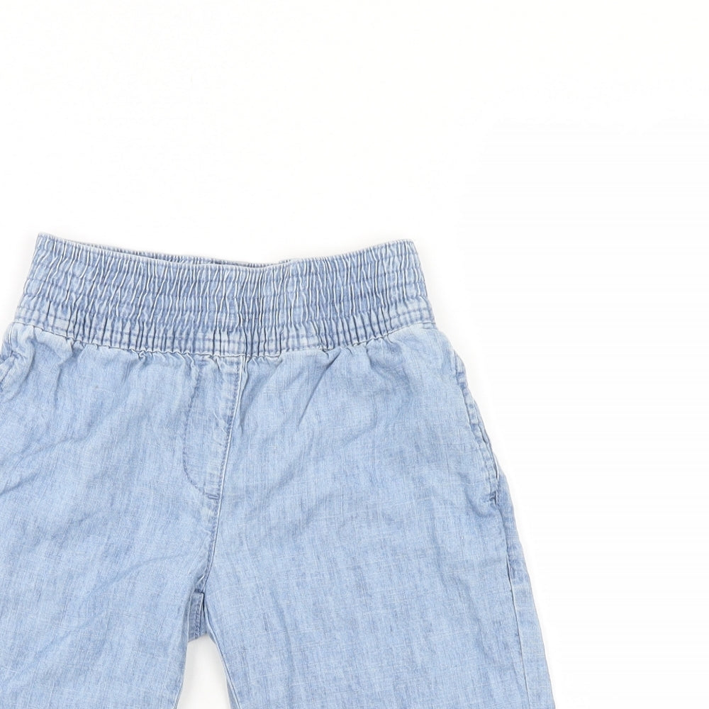NEXT Girls Blue  Denim  Trousers Size 5 Years