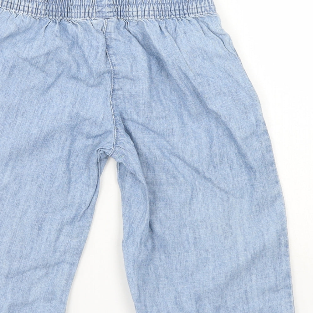 NEXT Girls Blue  Denim  Trousers Size 5 Years
