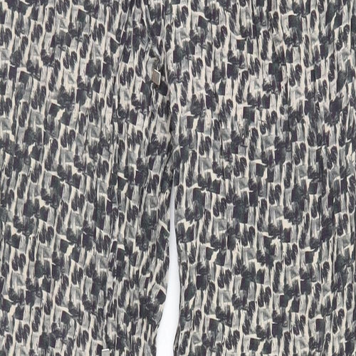 Zara Womens Multicoloured   Cropped Trousers Size M L25 in