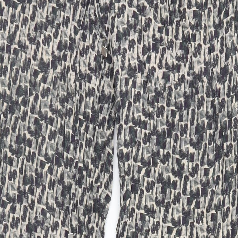 Zara Womens Multicoloured   Cropped Trousers Size M L25 in